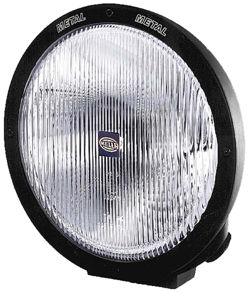 Hella — Hella Rallye 4000 Series Halogen Cornering Beam Lamp Black Housing 12V Single - view 1