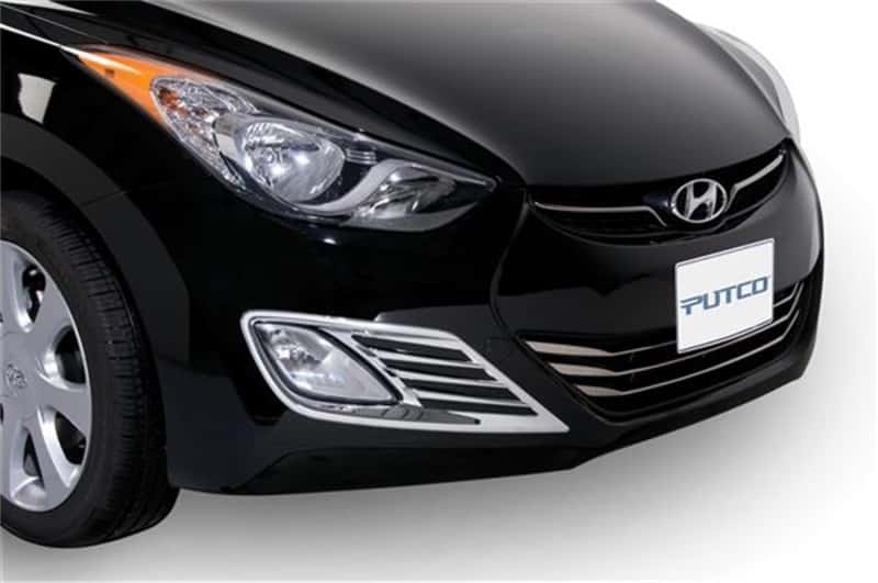 Putco — Putco 11-14 Hyundai Avante MD Fog Lamp Overlays & Rings
FogDrLtTrmRing - view 4