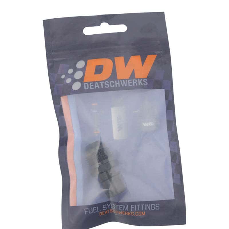 DeatschWerks — DeatschWerks 8AN Male Flare to Toyota Module Quick Connect - Anodized Matte Black
Lines & Fittings - view 2