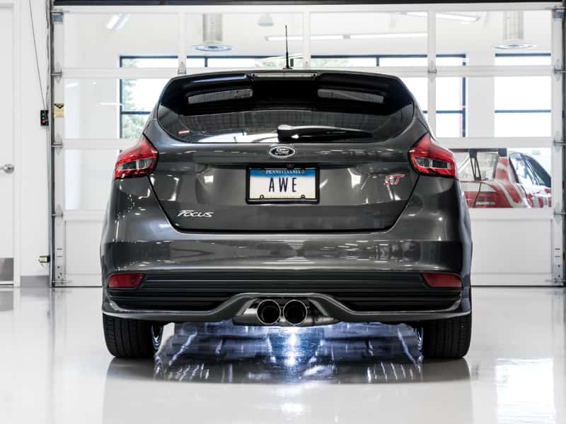 AWE Tuning — AWE Tuning Ford Focus ST Touring Edition Cat-back Exhaust - Non-Resonated - Chrome Silver Tips
Touring Exhaust - view 4