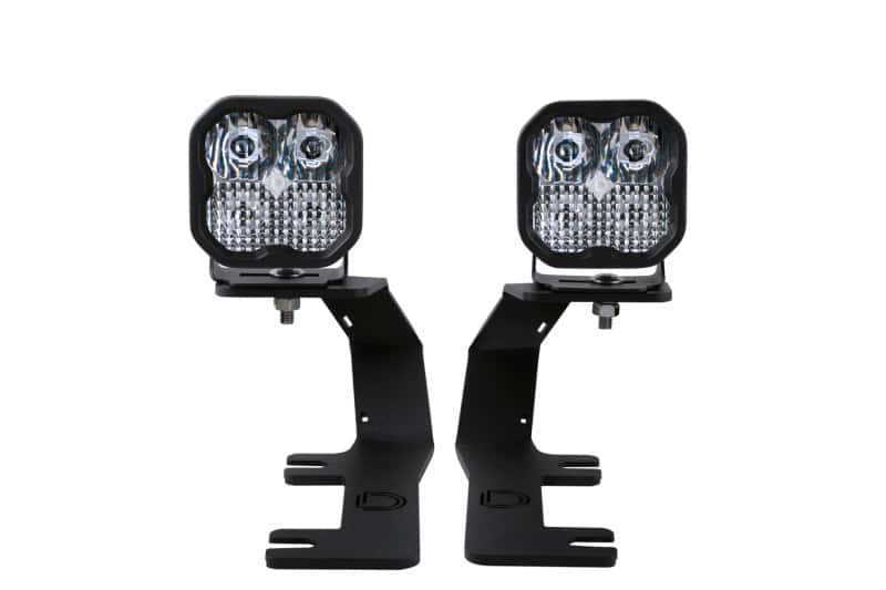 Diode Dynamics — Diode Dynamics 14-19 Silverado/Sierra SS3 LED Ditch Light Kit Sport - White Combo - view 1