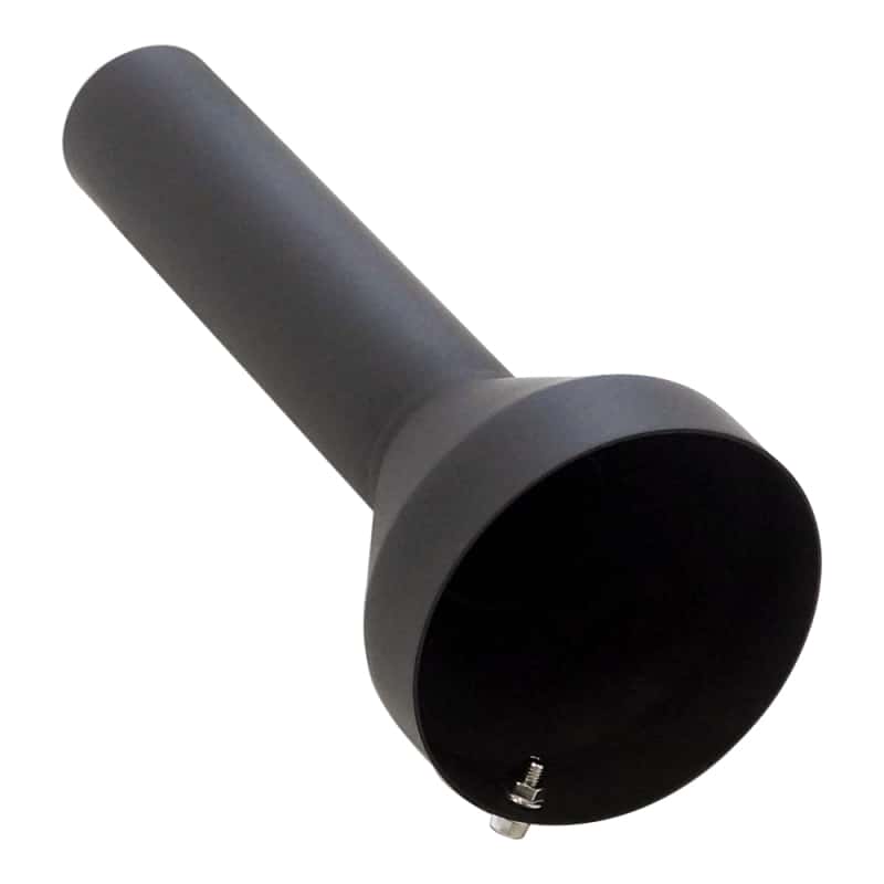 HKS — HKS Black Silencer for 120mm Tip Exhausts - view 1