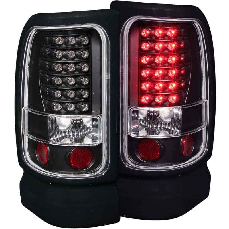 ANZO — ANZO 1994-2001 Dodge Ram LED Taillights Black
TailLightSet - view 2