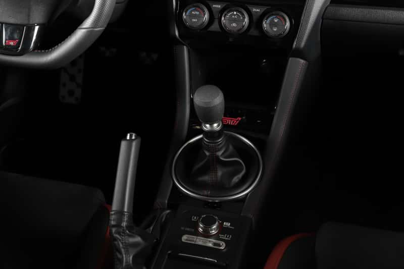 GrimmSpeed — GrimmSpeed Stubby Shift Knob Stainless Steel Black - M12x1.25 - view 5