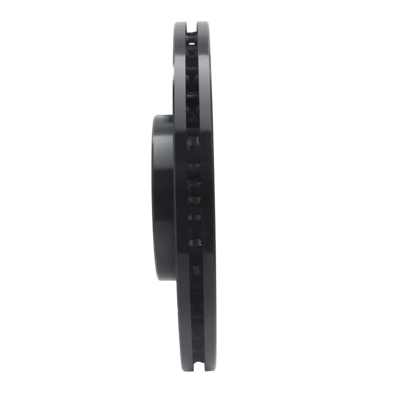 R1 Concepts — R1 15-19 Jaguar E-Pace Front Left Drilled & Slotted Black Brake Rotor
R1 Brake Rotor Drill - view 3