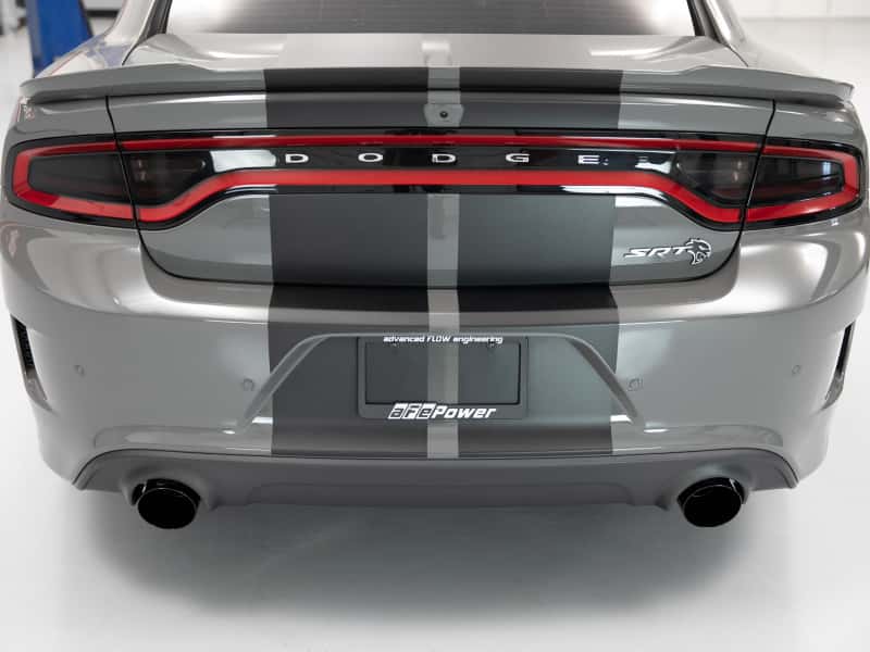 aFe — aFe MACH Force-XP 4-1/2in Black OE Replacement Exhaust Tips - 15-19 Dodge Charger/Hellcat
Exhaust Tip Black - view 5