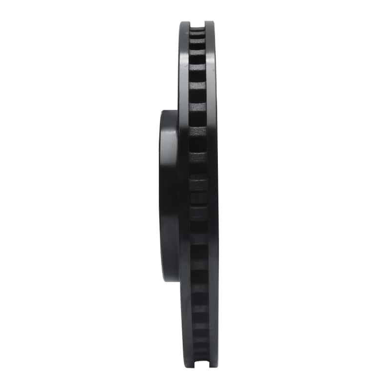 R1 Concepts — R1 15-21 Ford Edge Front Left Drilled & Slotted Black Brake Rotor
R1 Brake Rotor Drill - view 3
