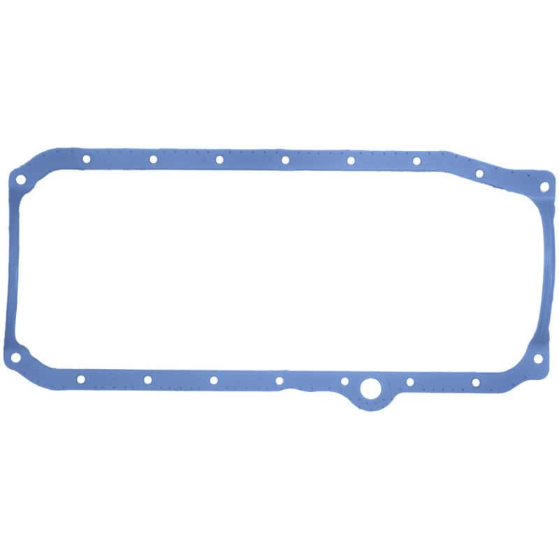 Fel-Pro — Fel-Pro Chevy 5.0/5.7 1-piece w/rigid carrier Oil Pan Gasket Set Molded Rubber - view 2