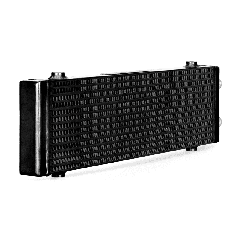 Mishimoto — Mishimoto Universal Large Bar and Plate Dual Pass Black Oil Cooler - view 7