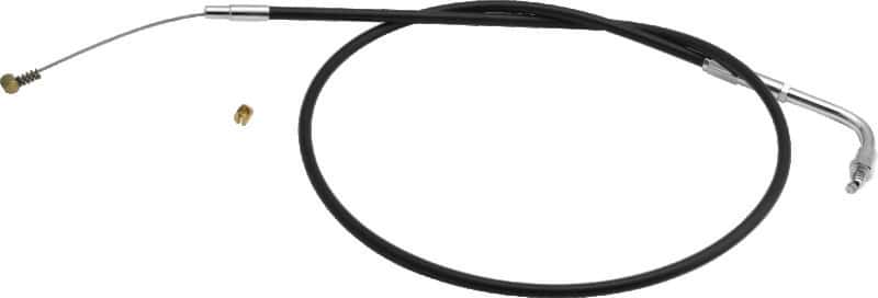 S&S Cycle — S&S Cycle 81-95 HD 42in Threaded Throttle Cable - Close Side - view 2