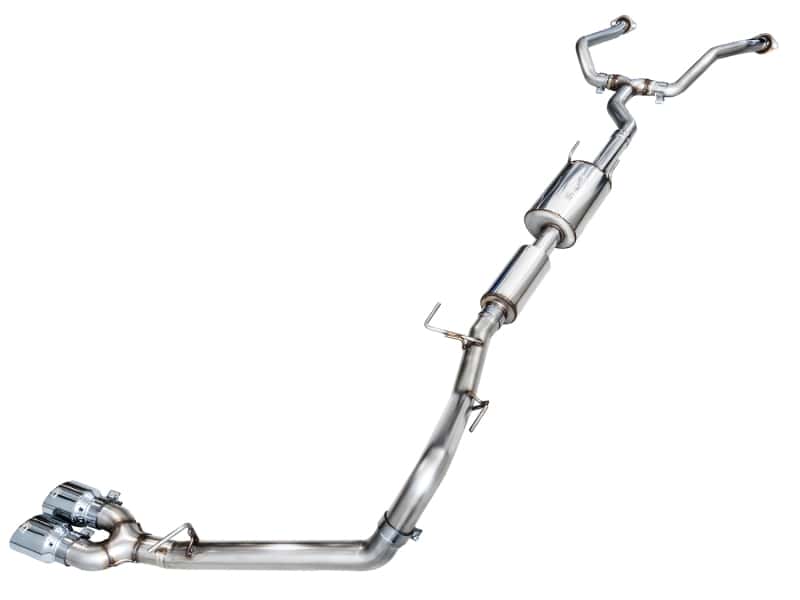 AWE Tuning — AWE 0FG Exhaust for 3rd Gen Toyota Tundra - Dual Chrome Silver Tips
0FG Catback - view 1