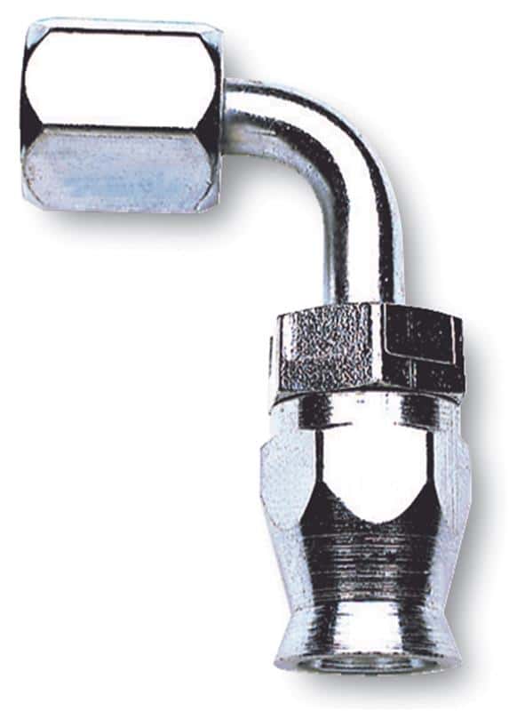 Russell — Russell Performance -4 AN PowerFlex 90 Degree Hose End
Hose End - view 3