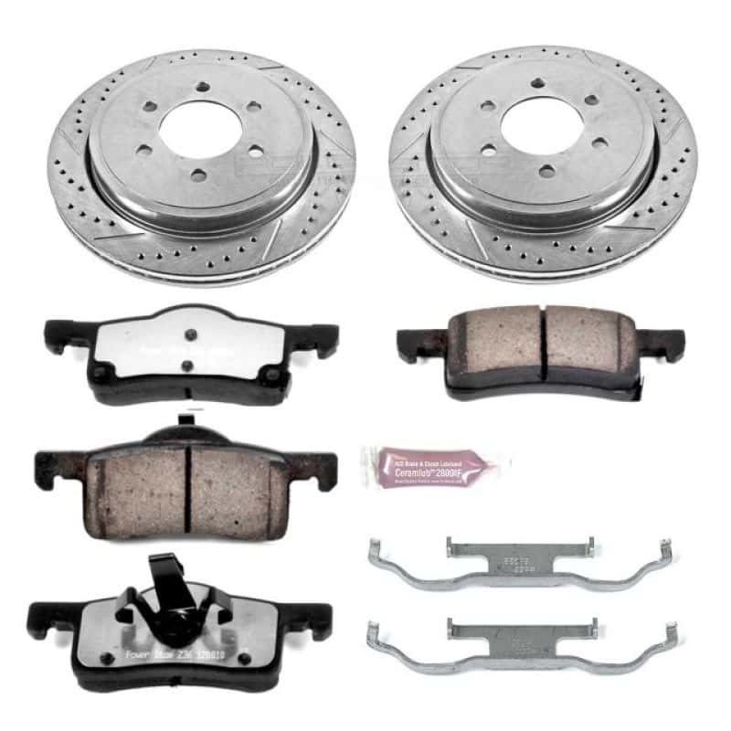 PowerStop — Power Stop 02-06 Ford Expedition Rear Z36 Truck & Tow Brake Kit - view 1