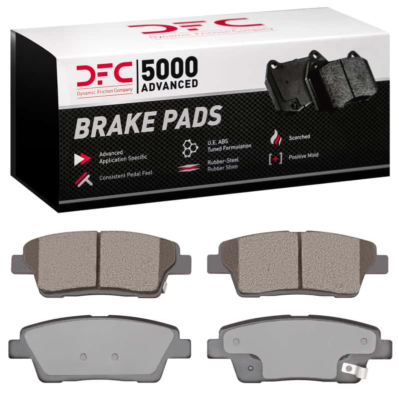 DFC — DFC 10-17 Genesis G80 Rear 5000 Advanced Ceramic Brake Pads
DFC Brake Pad Set - view 1