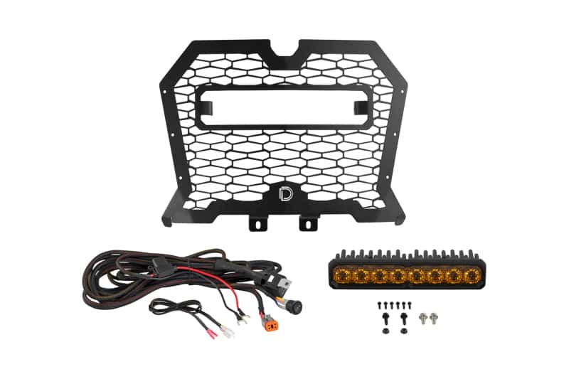 Diode Dynamics — Diode Dynamics 19-24 Polaris RZR XP SS10 Grille Kit Max Yellow Combo - view 1