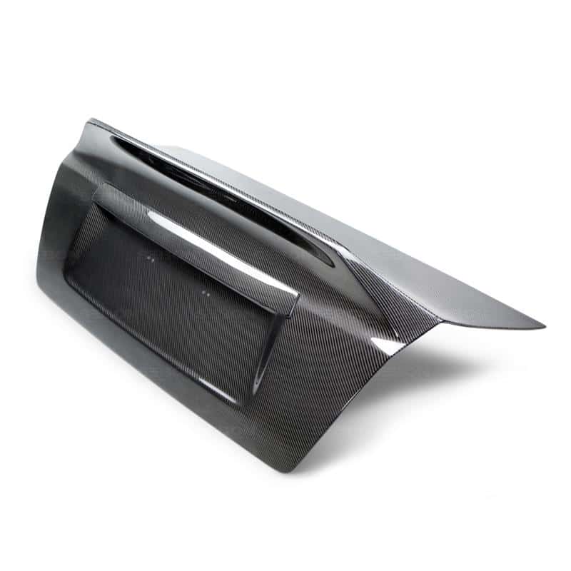 Seibon — Seibon 08-14 Subaru Impreza WRX/STi 4dr C-style Carbon Fiber Trunk Lid - view 8
