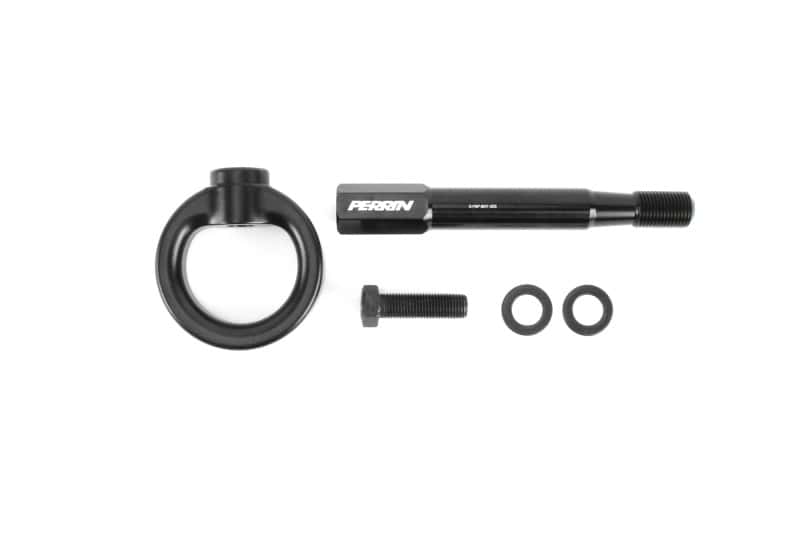 Perrin Performance — PERRIN 22-26 Toyota GR86 Tow Hook Kit (Front) - Black - view 4