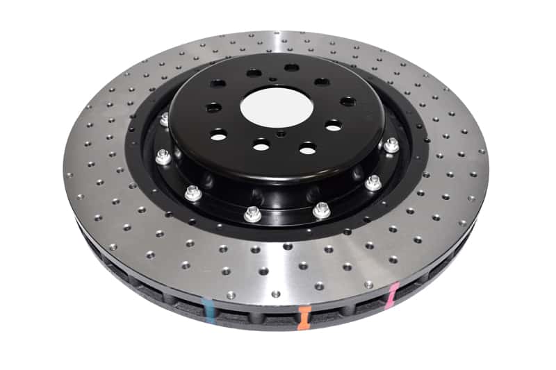 DBA — DBA 18-21 Subaru WRX STI Front 5000 Series 2-Piece Drilled Rotor w/Black Hat
Brake Rotor
Brake Disc - view 1
