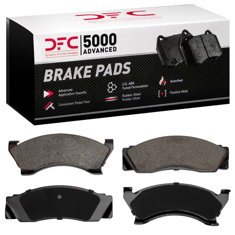 DFC — DFC 75-80 Ford Thunderbird Front/Rear 5000 Advanced Semi Metallic Brake Pads
DFC Brake Pad Set - view 1
