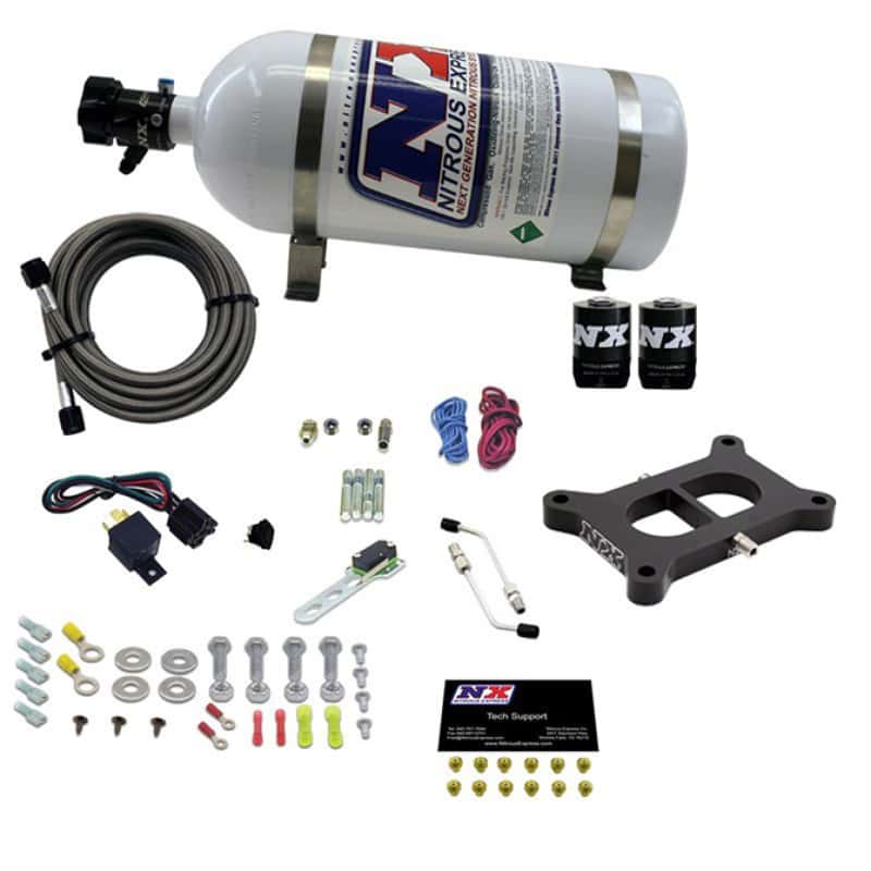 Nitrous Express — Nitrous Express 2 BBL/Gasoline Nitrous Kit (50-300HP) w/10lb Bottle
Injection System Kit
N2OSys - view 2