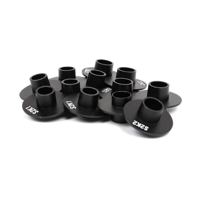 BLOX Racing — BLOX Racing Subframe Hard Collar Kit for All S2000 - Front and Rear total 12 Pieces (Gold) - view 4