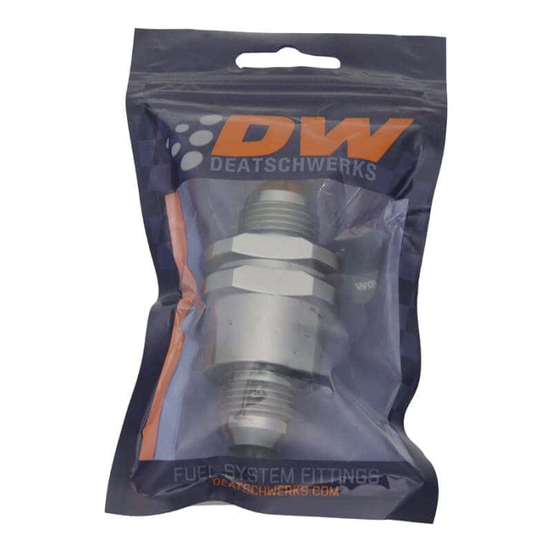 DeatschWerks — DeatschWerks 10AN Male Flare + 10AN Male Flare One Way Check Valve - view 2