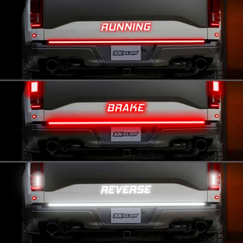 XKGLOW — XK Glow Truck Tailgate Light w/ Chasing Turn Signal & Built-in Error Canceller - 3rd gen 60in - view 2