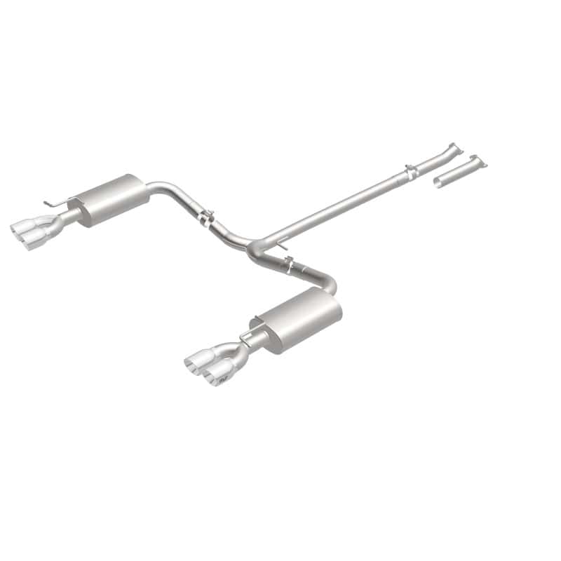 Magnaflow — MagnaFlow Cat-Back 11-15 Kia Optima 2.0L/2.4L Sport SS 2.25in Quad Split Rear 4.5in Tips
Cat-Back - view 3