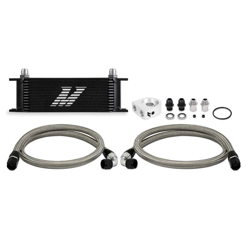 Mishimoto — Mishimoto Universal 13 Row Oil Cooler Kit (Black)
Oil Cooler - view 1