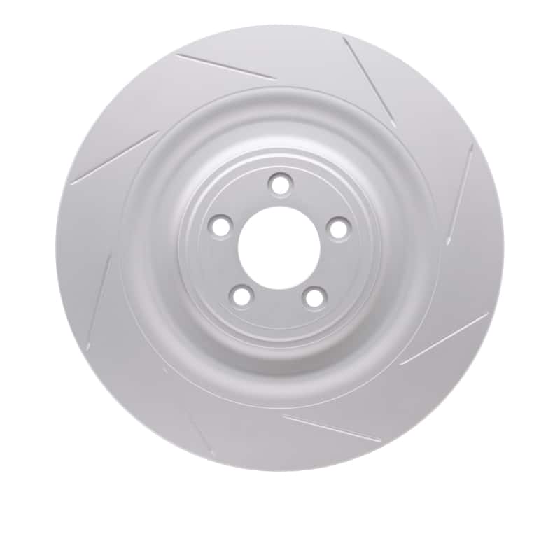 DFC — DFC 08-09 Jaguar XKR Left Front GeoSPEC Coated Rotor - Slotted - view 1