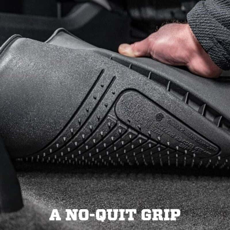 Husky Liners — Husky Liners 2019 Ram 1500 CC WeatherBeater 2nd Seat Floor Liners Black (W/O Factory Storage Box) - view 12