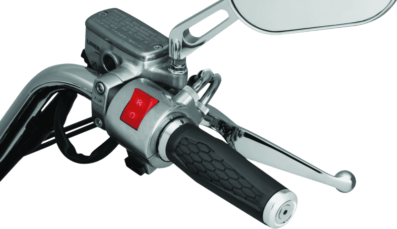 Kuryakyn — Kuryakyn Hex Grips 1inch Universal Chrome - view 2