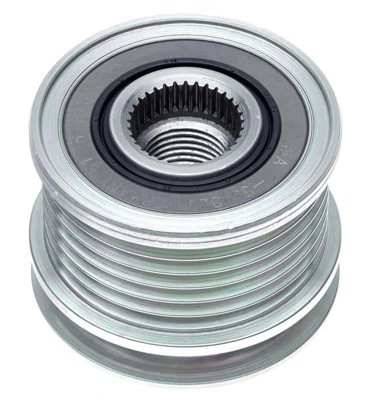 Gates — Gates 04-06 Dodge Sprinter 5-Cyl. 2.7L Diesel Alt. Decoupler Pulley Decoupler Pulley - view 2