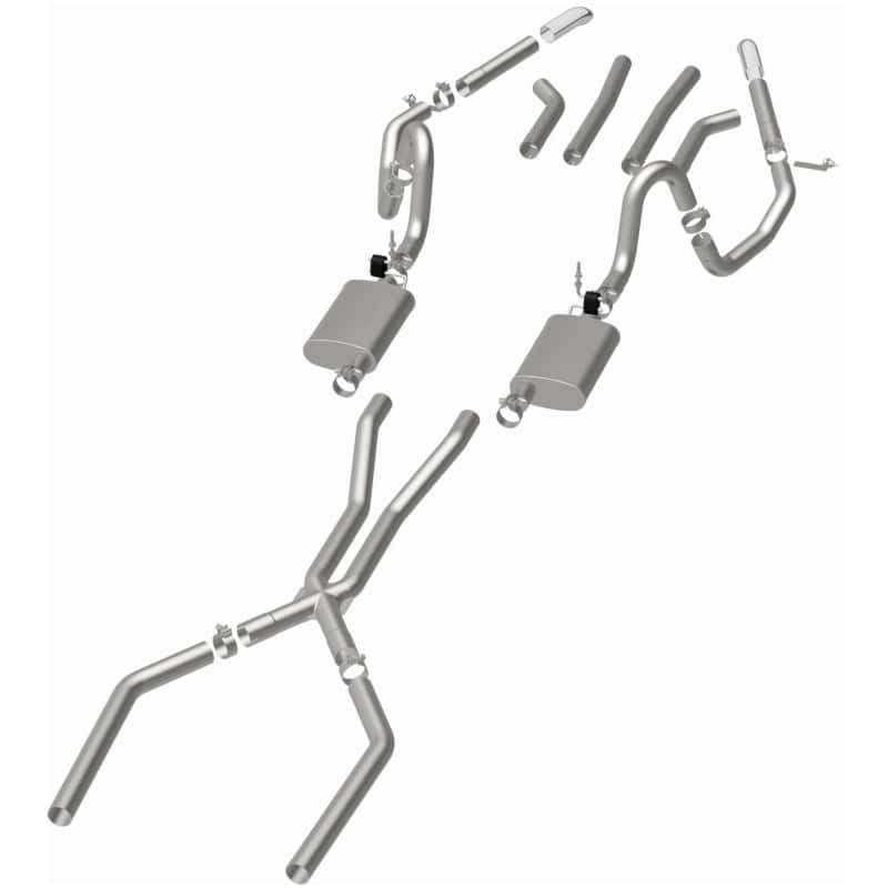 Magnaflow — MagnaFlow Sys C/B 68-72 GM A-Body Chevelle et
Crossmember-Back
Cat-Back - view 4