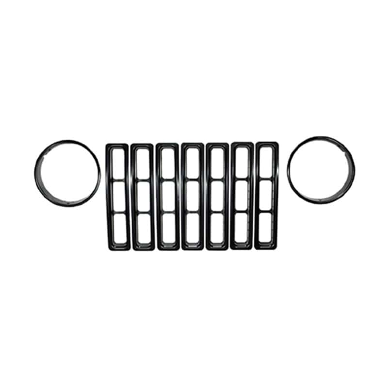 Rugged Ridge — Rugged Ridge Headlight Bezels Black 97-06 Jeep Wrangler
Head Light Bezel Set
OFFROAD_LIGHTING - view 2