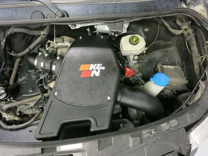 K&N Engineering — K&N 13-18 Mercedes Sprinter 2500/3500 V6 3.0L TD AirCharger Performance Intake
Air Intake System - view 4