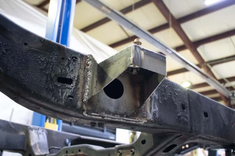 RustBuster — RustBust 05-15 Toyota Tacoma Access Cab and Crew Cab Front Body Mount Left - view 6