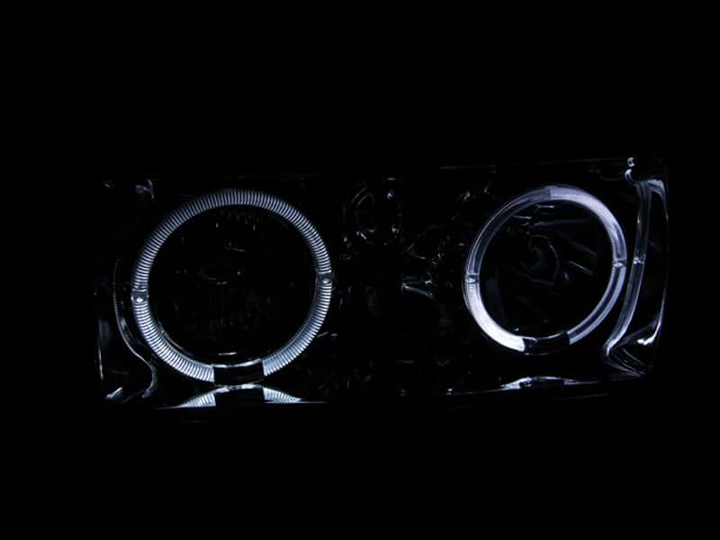 ANZO — ANZO 1991-1994 Toyota Land Cruiser Crystal Headlights w/ Halo Chrome
Head Light Set
HdLtSet - view 4
