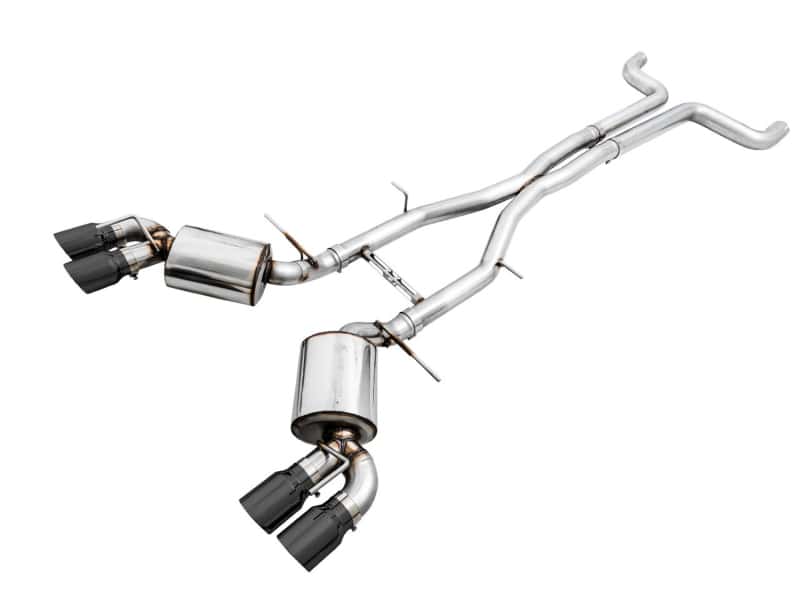 AWE Tuning — AWE Tuning 16-24 Chevy Camaro SS Non-Res Cat-Back Exhaust -Touring Edition (Quad Diamond Black Tips)
Touring Exhaust - view 1