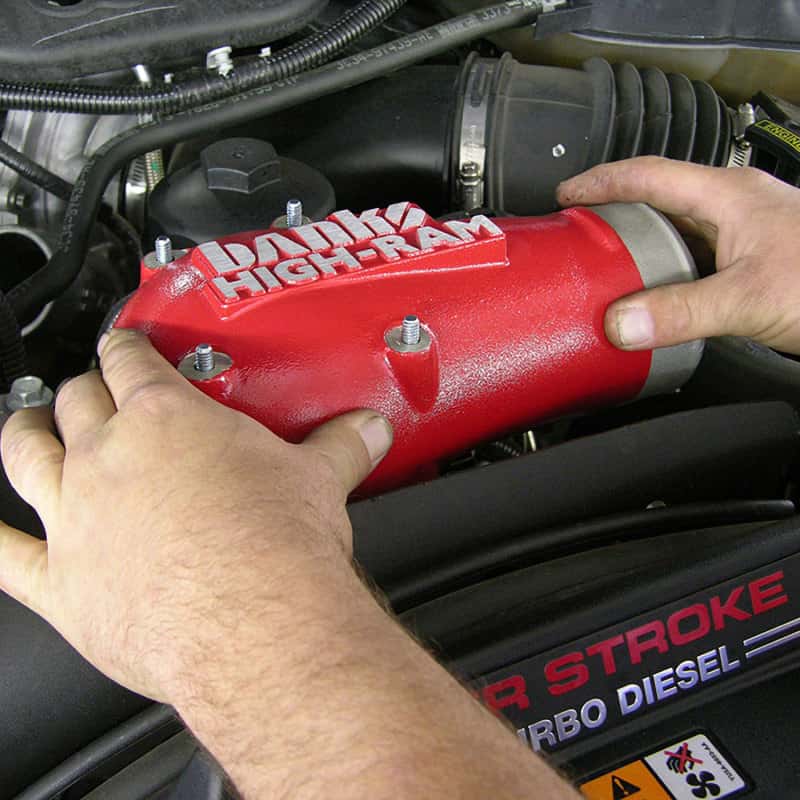 Banks Power — Banks Power 03-04 Ford 6.0L w/ Stock Intercooler High-Ram Air Intake System
High-Ram Intake - view 8
