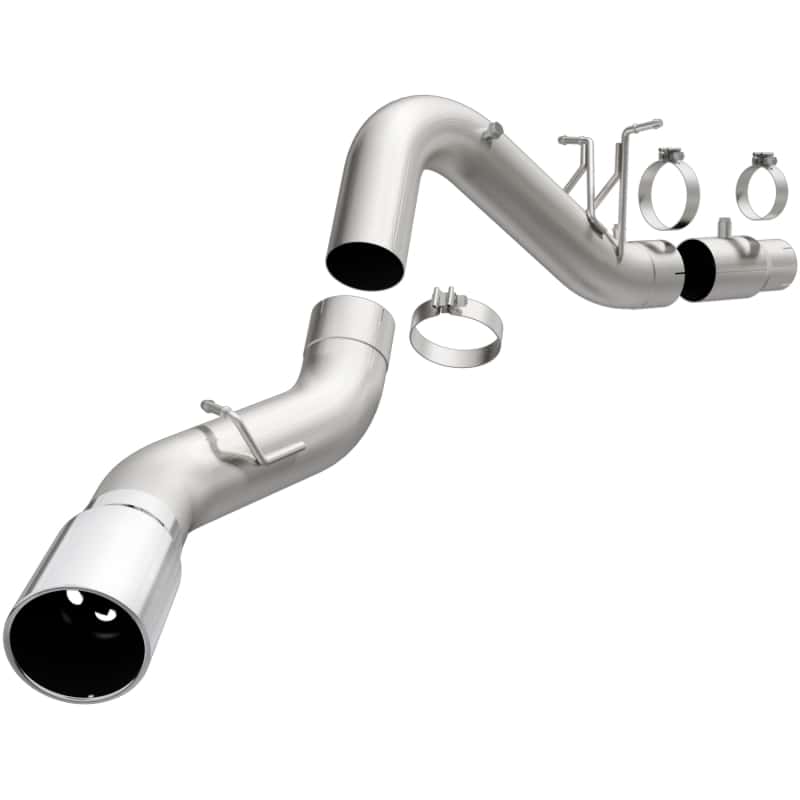 Magnaflow — MagnaFlow SYS Cat-Back 2017 Chevrolet Silverado 6.6L Diesel Polished Single Wall 6in Tip
Filter-Back - view 1