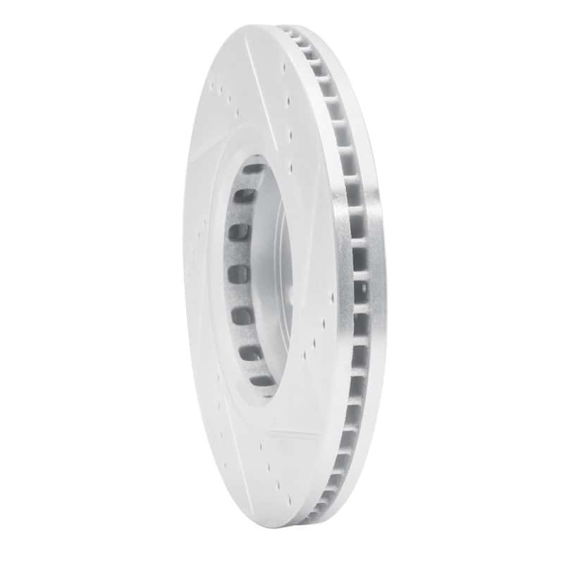 R1 Concepts — R1 16-25 Mazda CX-5 Front Left Drilled & Slotted Silver Brake Rotor
R1 Brake Rotor Drill - view 4