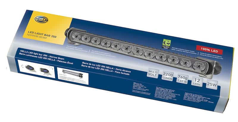 Hella — Hella LED Lamp Light Bar 9-34V 350/16in NARRW MV - view 27