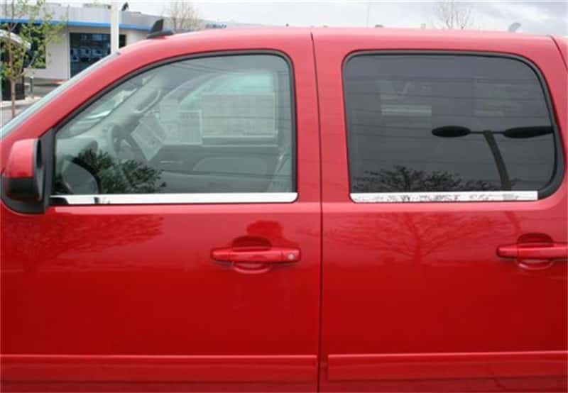 Putco — Putco 14-14 Chevrolet Silverado HD - Crew Cab - Stainless Steel Window Trim Accents
Window Trim - view 4