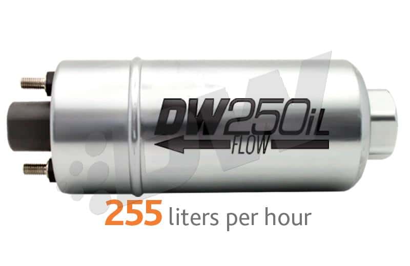 DeatschWerks — DeatschWerks 250LPH In-Line External Fuel Pump (No Bracket) - view 3