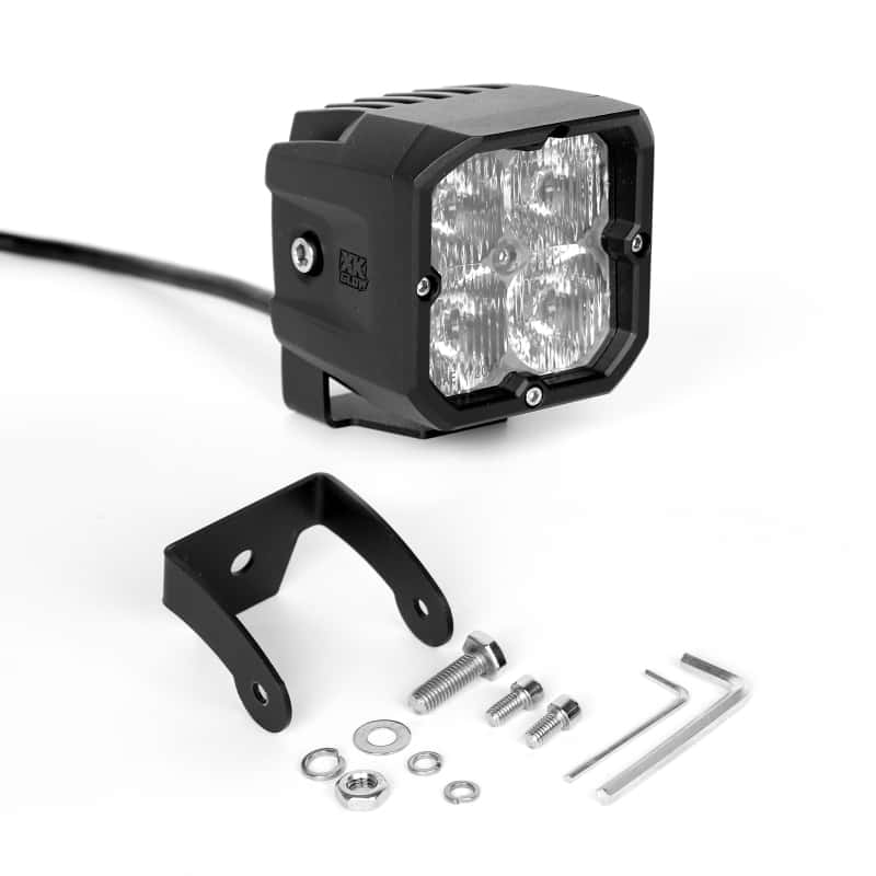 XKGLOW — XK Glow XKchrome 20w LED Cube Light w/ RGB Accent Light - Fog Beam - view 2