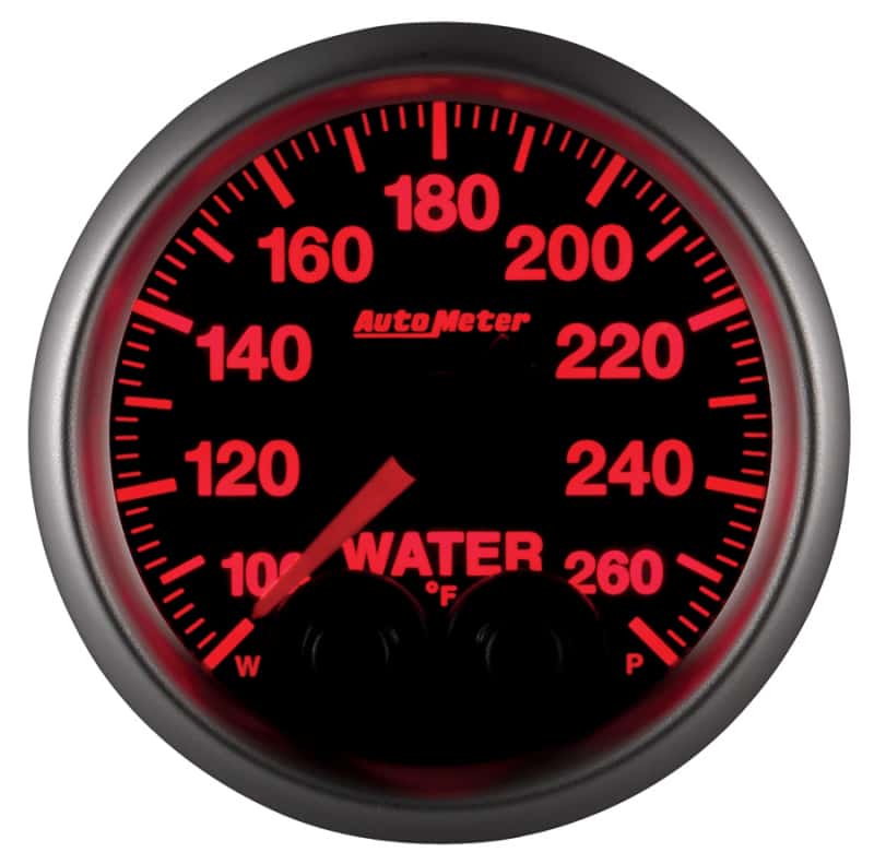 AutoMeter — Autometer Elite Nascar 2-1/16in 100-260 Deg. F Water Temp. w/ Peak and Warn Gauge w/ Pro-Control
GA 2" WTMP 260F ELN - view 6