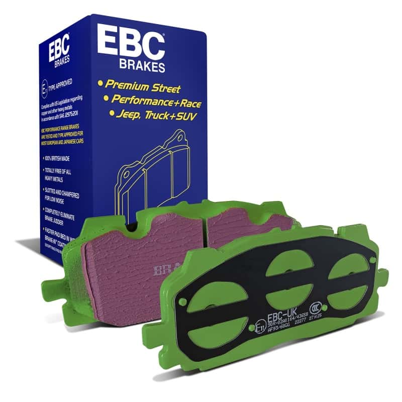 EBC — EBC 2018+ Audi S4 3.0L Turbo Greenstuff Front Brake Pads
Disc Brake Pad - view 1