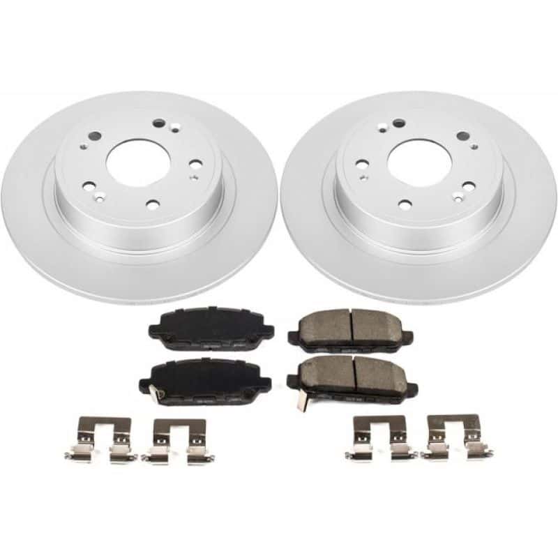 PowerStop — Power Stop 16-18 Honda HR-V Rear Z17 Evolution Geomet Coated Brake Kit - view 1