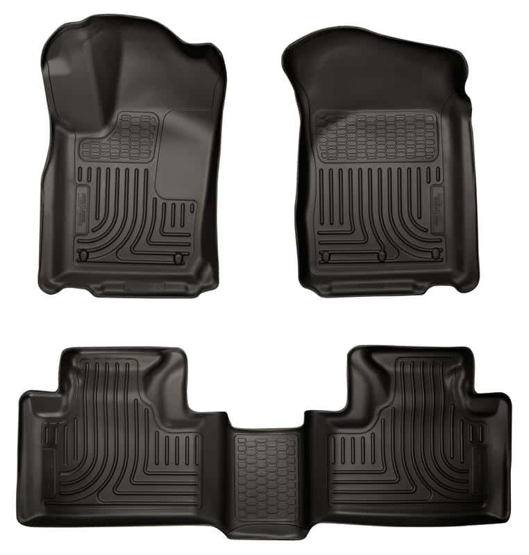 Husky Liners — Husky Liners 11-13 Dodge Durango / 11-13 Jeep Grand Cherokee WeatherBeater Combo Black Floor Liners
Floor Liners - view 1